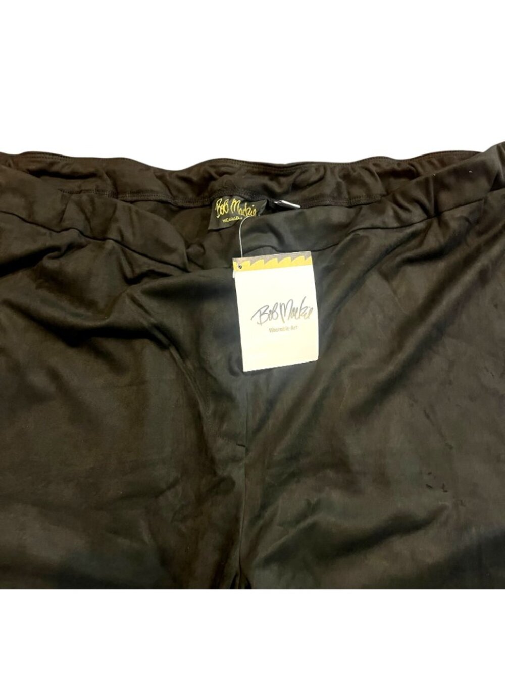 Bob Mackie - Women's Plus Size 3X Pants High Rise Solid Black - NEW with tags - Picture 5 of 6